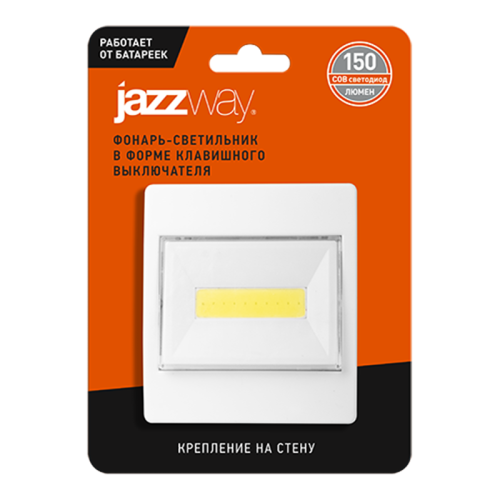 Светильник-фонарь JazzWay 3хААА TS3-L2W 220В 2Вт Белый фото Светильник-фонарь JazzWay 3хААА TS3-L2W 220В 2Вт Белый картинка